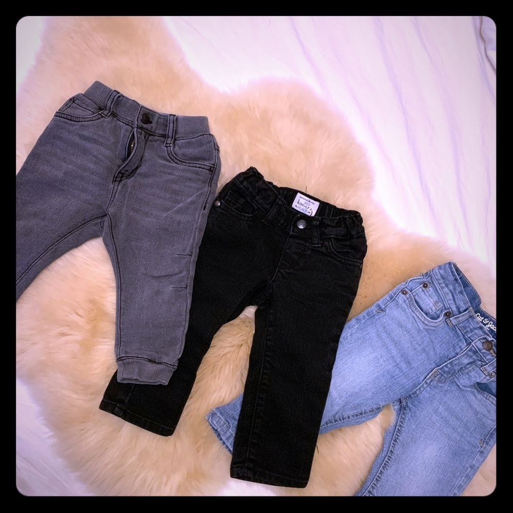 Set of Toddler pants, 2 are 18 month, 1 is 12-18